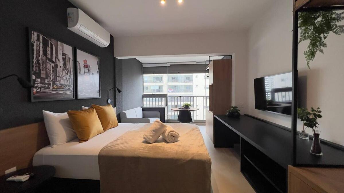 Apartamento Novo On Jurupis Ao Lado Metro Moema *
